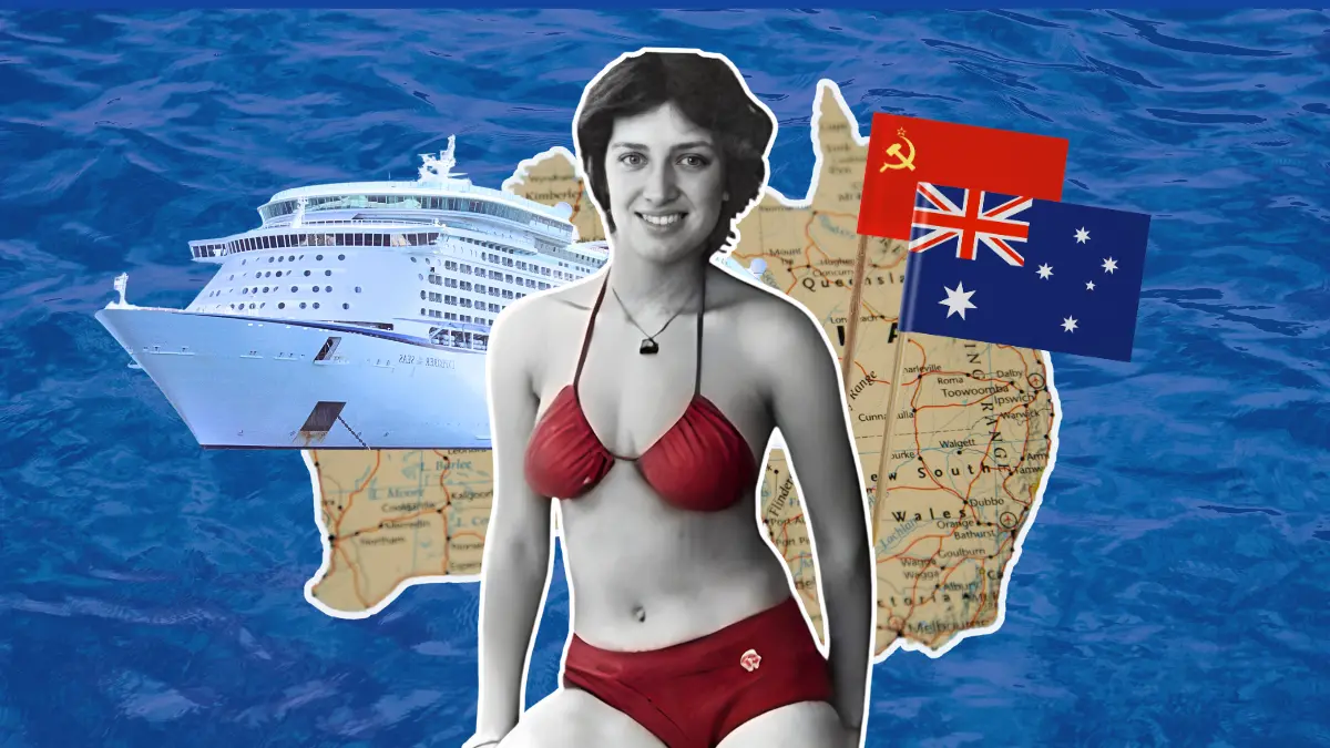 Как «девушка в красном бикини» сбежала из СССР